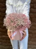 Композиция из гипсофилы «Доминикана S цветы №7» — купить в Саратове с доставкой