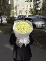 Букет из 51 белой розы — фото 2